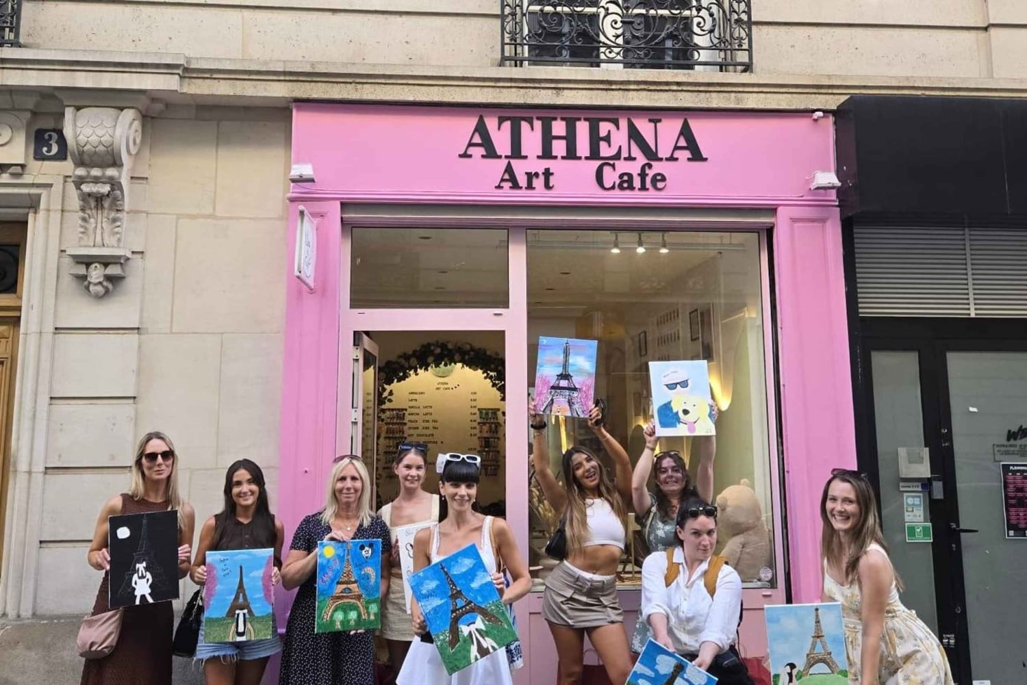 Paris : Expérience de peinture dans un café d'art