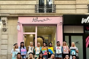 Paris : Expérience de peinture dans un café d'art
