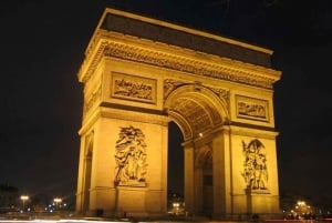 Parigi: Tour della città di notte