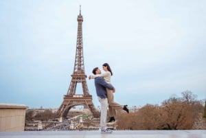 Fotografo di Parigi 1h vicino alla Torre Eiffel o a Parigi