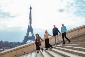 Fotografo di Parigi 1h vicino alla Torre Eiffel o a Parigi