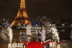 Fotografo di Parigi 1h vicino alla Torre Eiffel o a Parigi