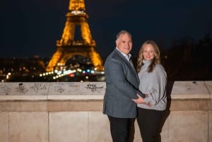 Fotografo di Parigi 1h vicino alla Torre Eiffel o a Parigi