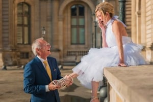 Fotografo di Parigi 1h vicino alla Torre Eiffel o a Parigi