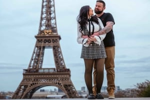 Fotografo di Parigi 1h vicino alla Torre Eiffel o a Parigi
