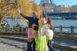 Fotografo di Parigi 1h vicino alla Torre Eiffel o a Parigi
