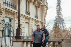 Fotografo di Parigi 1h vicino alla Torre Eiffel o a Parigi