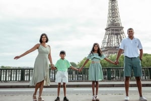 Fotografo di Parigi 1h vicino alla Torre Eiffel o a Parigi
