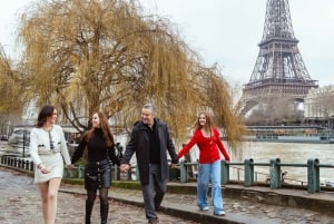 Fotografo di Parigi 1h vicino alla Torre Eiffel o a Parigi