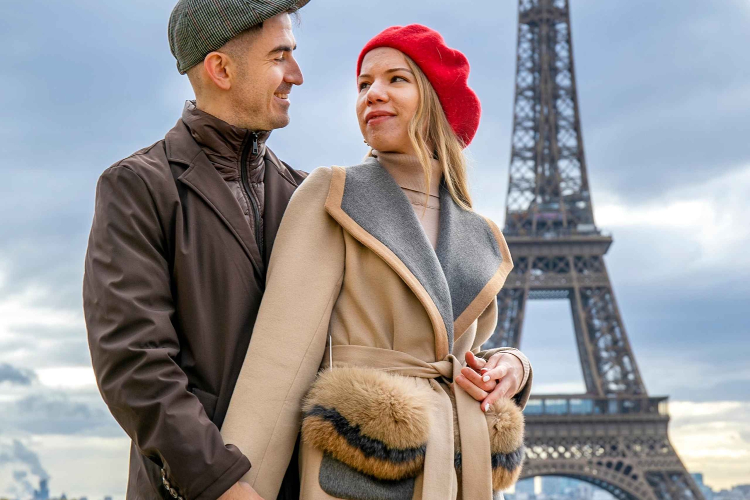 Paris: Fotoshooting rund um den Eiffelturm mit 55 bearbeiteten Fotos