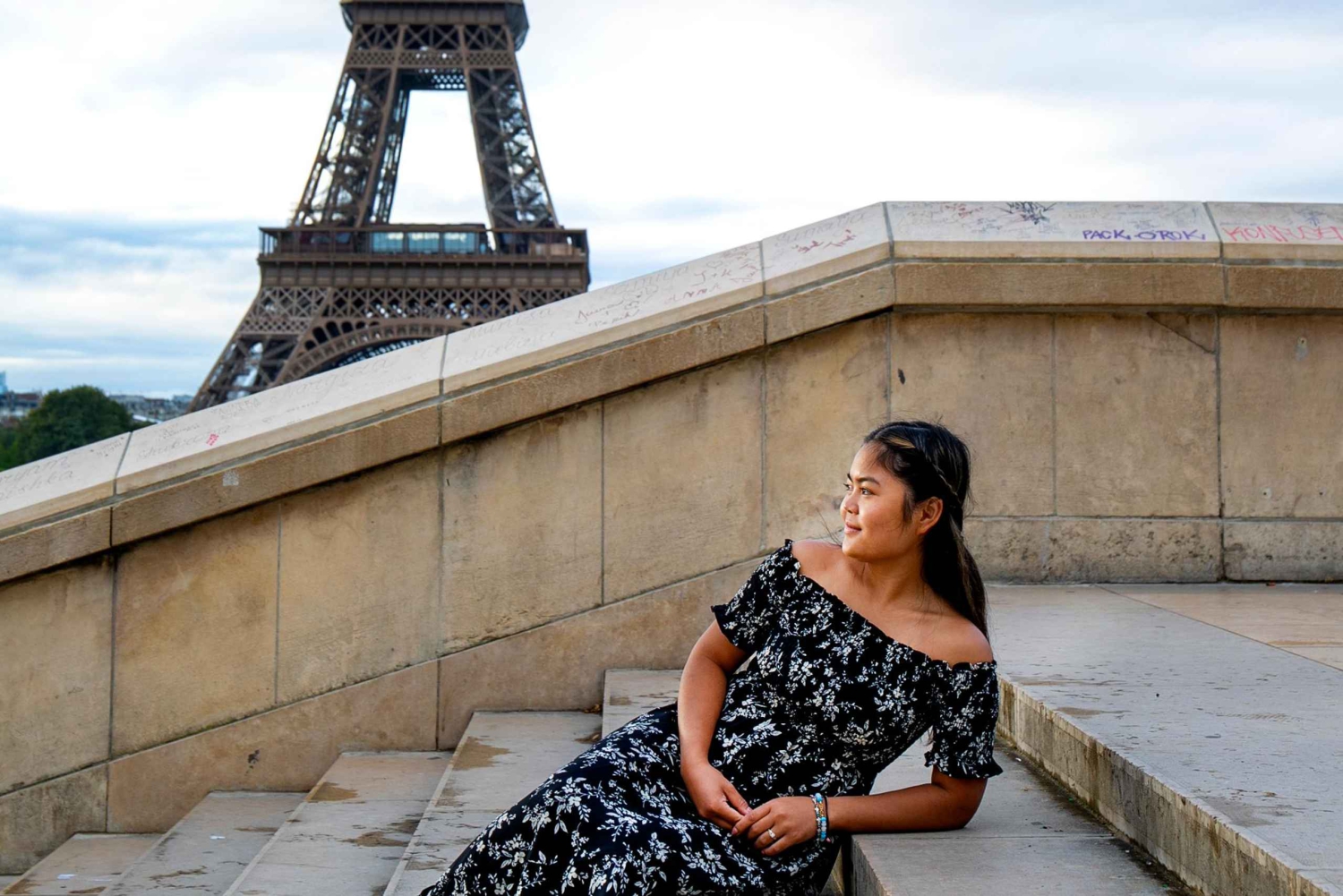 Paris: Fotoshooting rund um den Eiffelturm mit 55 bearbeiteten Fotos