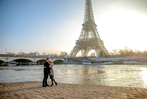 Paris: Fotosession runt Eiffeltornet med 55 redigerade foton
