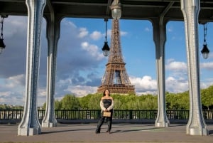Paris: Fotosession runt Eiffeltornet med 55 redigerade foton