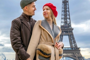 Paris: Fotoshooting rund um den Eiffelturm mit 55 bearbeiteten Fotos