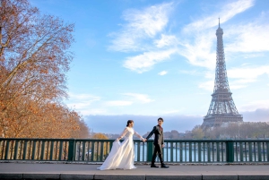 Paris: Fotoshooting rund um den Eiffelturm mit 55 bearbeiteten Fotos