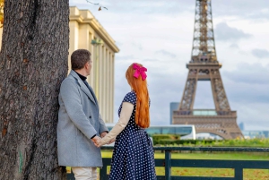 Paris: Fotoshooting rund um den Eiffelturm mit 55 bearbeiteten Fotos