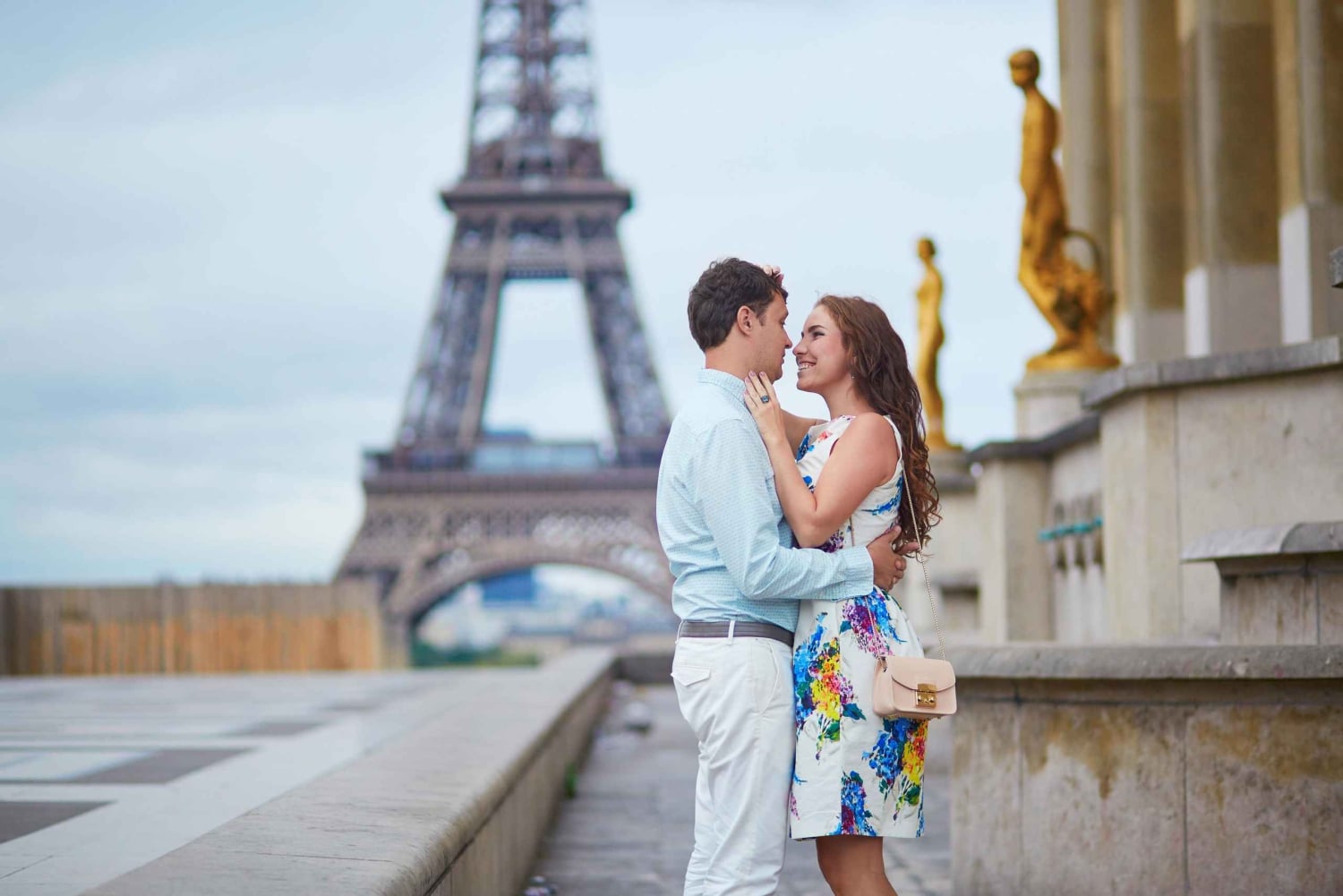 パリビッグスリーでの写真撮影