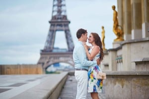 パリビッグスリーでの写真撮影