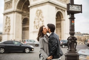 パリビッグスリーでの写真撮影