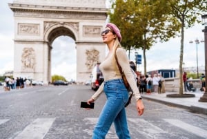 パリビッグスリーでの写真撮影