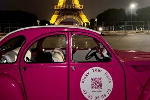 Paris : Pink Tour by Night with Champagne