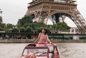 Paris : Pink Tour by Night with Champagne