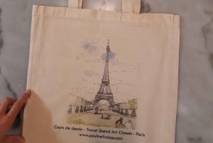 Paris: Plein Air Sketching Course, Drawing & Watercolor