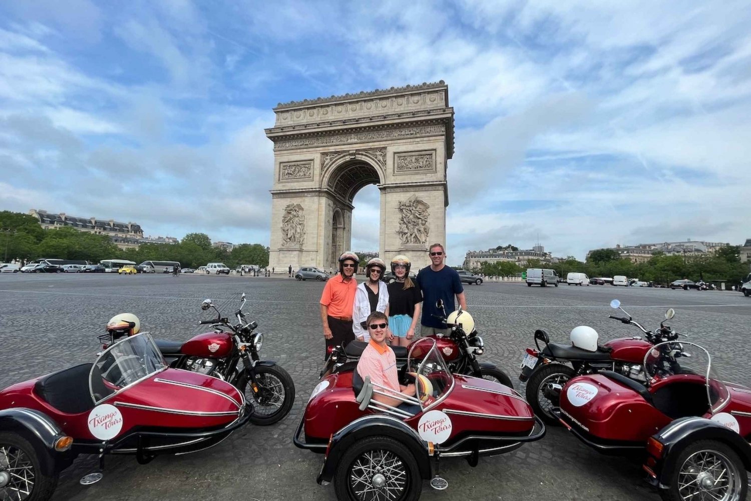 Tour di Parigi in sidecar di 1 ora