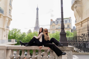 Parigi: Servizio fotografico premium con vista sull'iconica Torre Eiffel