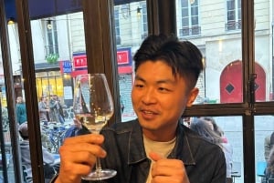 パリ：モンマルトルでのフランスワインテイスティングとペアリング