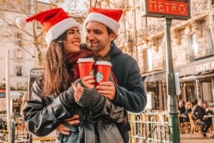 Parijs: privé-kerstfotoshoot met rekwisieten