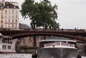 Paris: Private VIP-Kreuzfahrt auf der Seine mit Champagner und Macarons