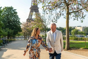 Paryż: Prywatna sesja zdjęciowa z wieży Eiffla