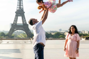 Paryż: Prywatna sesja zdjęciowa z wieży Eiffla