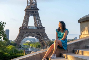 Paryż: Prywatna sesja zdjęciowa z wieży Eiffla