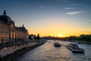 Paris : visite privée avec croisière commentée sur la Seine