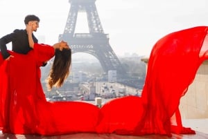 Paris: Private Flying-dress Photoshoot @jonadress