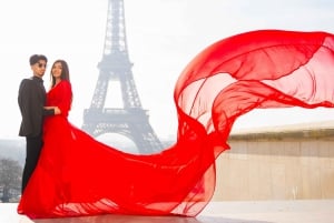 Paris: Private Flying-dress Photoshoot @jonadress