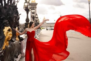 Paris: Private Flying-dress Photoshoot @jonadress