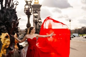 Paris: Private Flying-dress Photoshoot @jonadress