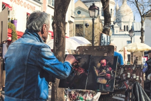 パリ：モンマルトル＆エッフェル塔 プライベート終日ツアー