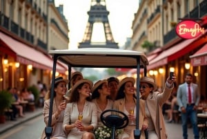 Paris: Private Golf Cart Tour mit lokalem Guide