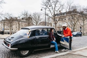 Paris: Privat omvisning med byomvisning i en Traction Avant eller DS 21