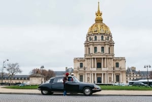 Paris: Privat omvisning med byomvisning i en Traction Avant eller DS 21