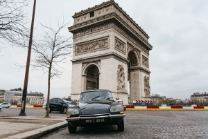 Paris: Privat omvisning med byomvisning i en Traction Avant eller DS 21