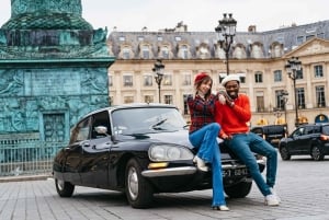 Paris: Privat omvisning med byomvisning i en Traction Avant eller DS 21