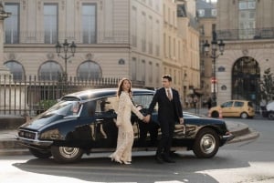 Paris: Privat omvisning med byomvisning i en Traction Avant eller DS 21