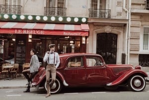 Paris: Privat omvisning med byomvisning i en Traction Avant eller DS 21