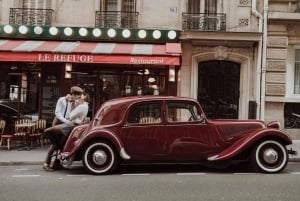Paris: Privat omvisning med byomvisning i en Traction Avant eller DS 21