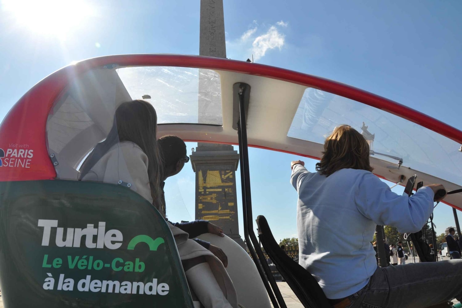 París : tour guiado privado en bici Rickshaw - Napoleón
